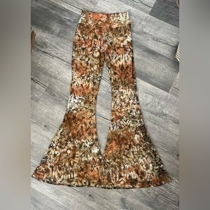 Earthy Tiedye Slim Bells - Warrior Within Designs